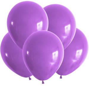 Шар (10''/25 см) Сиреневый, Пастель / Light purple