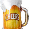 Шар (29''/74 см) Фигура, Пиво в кружке, 1 шт.