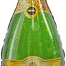 Шар (37''/94 см) Фигура, Бутылка Шампанское, С Праздником!, Голография, 1 шт.