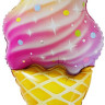 Шар (47''/119 см) Фигура, Искрящееся мороженое, Градиент, 1 шт.