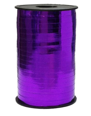 Лента полипропиленовая (0,5 см*250 м) Фиолетовый, Металлик, 1 шт.