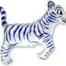 Шар (36''/91 см) Фигура, Тигр, Белый, 1 шт.