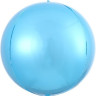 Шар 3D (11''/28 см) Мини-сфера, Голубой, 1 шт.