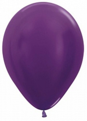 Шар (9''/23 см) Фиолетовый, Метал / Violet