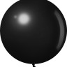 Шар (36''/91 см) Черный, пастель, 3 шт.