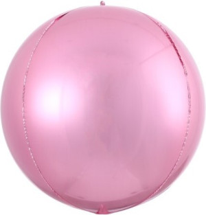 Шар 3D (11''/28 см) Мини-сфера, Розовый, 1 шт.