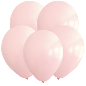 Шар (5''/13 см) Светло-розовый, Пастель / Pink