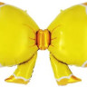 Шар (36''/91 см) Фигура, Бант, Желтый, 1 шт.