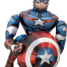 Шар 3D (39''/99 см) Фигура, Мстители, Капитан Америка, 1 шт. в упак.