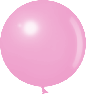Шар (36''/91 см) Светло-розовый, пастель, 3 шт.