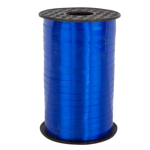 Лента полипропиленовая (0,5 см*250 м) Ярко-синий, Лаковый, 1 шт.
