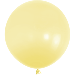 Шар (36''/91 см) Неаполитанский желтый, макарунс, 3 шт.