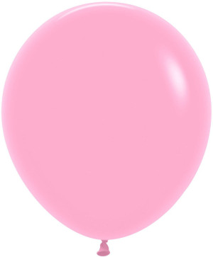 Шар (18''/46 см) Розовый (009), пастель, 25 шт.