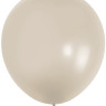 Шар (18''/46 см) Белый песок (S88/173), пастель ретро, 10 шт.