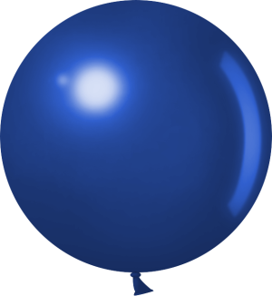 Шар (36''/91 см) Синий, пастель, 1 шт.