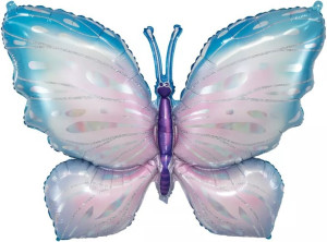Шар (40''/102 см) Фигура, Воздушная бабочка, 1 шт.