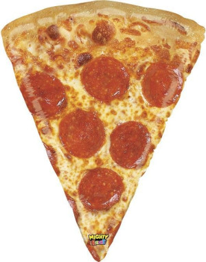 Шар (34''/86 см) Фигура, Пицца, 1 шт.