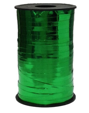 Лента полипропиленовая (0,5 см*250 м) Зеленый, Металлик, 1 шт.