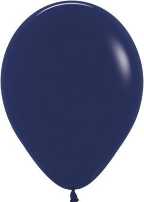 Шар (12''/30 см) Темно-синий (044), пастель, 50 шт.