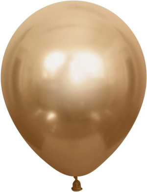 Шар (12''/30 см) Золото (522), хром, 50 шт.