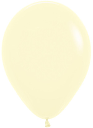 Шар (12''/30 см) Светло-желтый (620), макарунс, 50 шт.