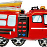 Шар 3D (27''/69 см) Фигура, Пожарная машина, 1 шт.