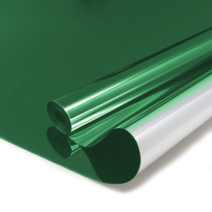 Упаковочная пленка (0,7*7,5 м) Цветной металл, Зеленый, 1 шт.
