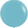 Шар (36''/91 см) Синяя бирюза (038), пастель, 2 шт.