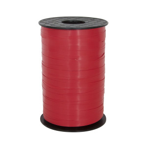 Лента полипропиленовая (0,5 см*250 м) Матированная, Красный, 1 шт.