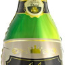 Шар (37''/94 см) Фигура, Бутылка Шампанское, 1 шт.