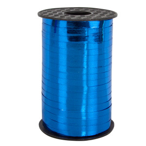 Лента полипропиленовая (0,5 см*250 м) Синий, Металлик, 1 шт.
