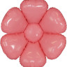Шар (43''/109 см) Цветок, Ромашка, Розовый, 1 шт.