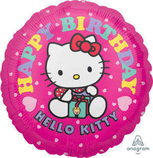 A 18 Круг Хэллоу Китти СДР Подарок / Hello Kitty Birthday S60 / 1 шт /