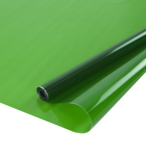 Упаковочная пленка (0,7*8,8 м) Тонировка лак, Зеленый, 1 шт.