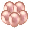 Шар (5''/13 см) Розовое золото, Зеркальные шары / Mirror Rose Gold