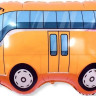 Шар (34''/86 см) Фигура, Автобус, Оранжевый, 1 шт.