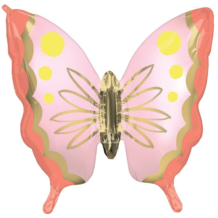 А ФИГУРА/P35 Бабочка нежно-розовая
