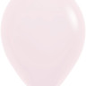 Шар (12''/30 см) Нежно-розовый (609), макарунс, 50 шт.