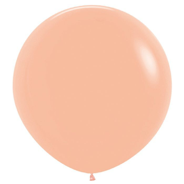 S 24 Пастель Персик / Peach Blush / 1 шт. /, Латексный шар (Колумбия)