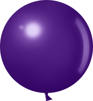 Шар (36''/91 см) Фиолетовый, пастель, 3 шт.