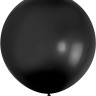 Шар (36''/91 см) Черный (S18/150), пастель, 1 шт.