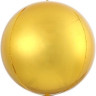 Шар 3D (11''/28 см) Мини-сфера, Золото, 1 шт.