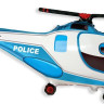 Шар (38''/97 см) Фигура, Полицейский вертолет, 1 шт.