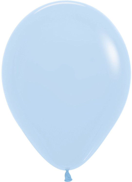 Шар (5''/13 см) Нежно-голубой (640), макарунс, 100 шт.
