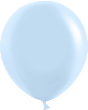 Шар (18''/46 см) Воздушно-голубой, макарунс, 25 шт.
