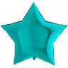 G 36 Звезда Тиффани / Star Tiffany / 1 шт /, Фольгированный шар