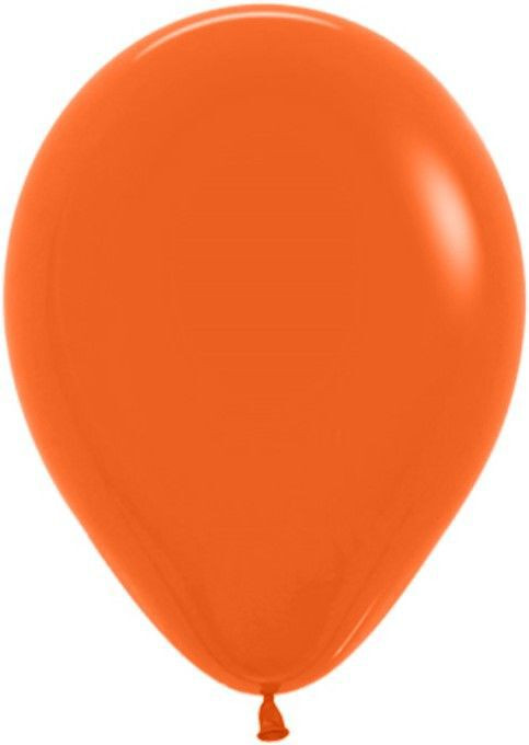 Шар (12''/30 см) Оранжевый (061), пастель, 50 шт.