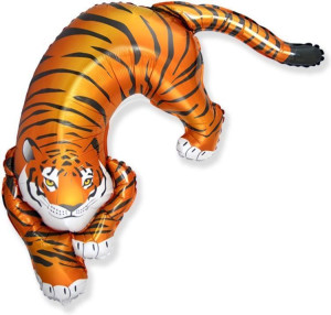 Шар (42''/107 см) Фигура, Дикий тигр, 1 шт.