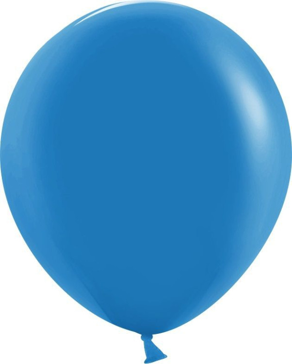 Шар (18''/46 см) Синий, пастель, 25 шт.