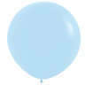 S 24 Пастель Матовый Нежно-голубой /  / 1 шт. /, Латексный шар (Колумбия)